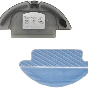 Deposito de Agua mas paño de fregona para Cecotec Conga Serie 3090 Robot Aspirador compatible Cd Recambios 
