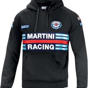 SUDADERA SPARCO SPORT CALLE REF 01279MRNR2M MARTINI RACING COLOR NEGRO