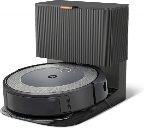iRobot Roomba i5+ – Robot Aspirador con Base de Autovaciado Clean Base | Navegación por Cámara | Conexión Wi-Fi | - Imagen 2
