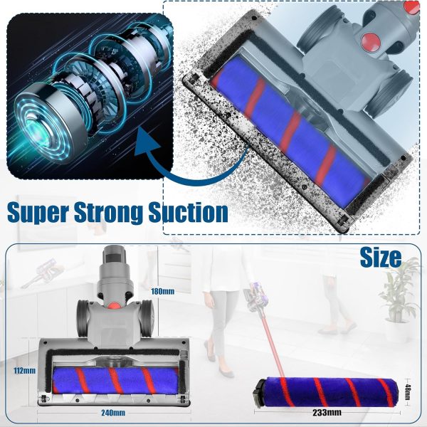 Cepillo compatible con Dyson V7 V8 V10 V11 V15 CD - Imagen 3