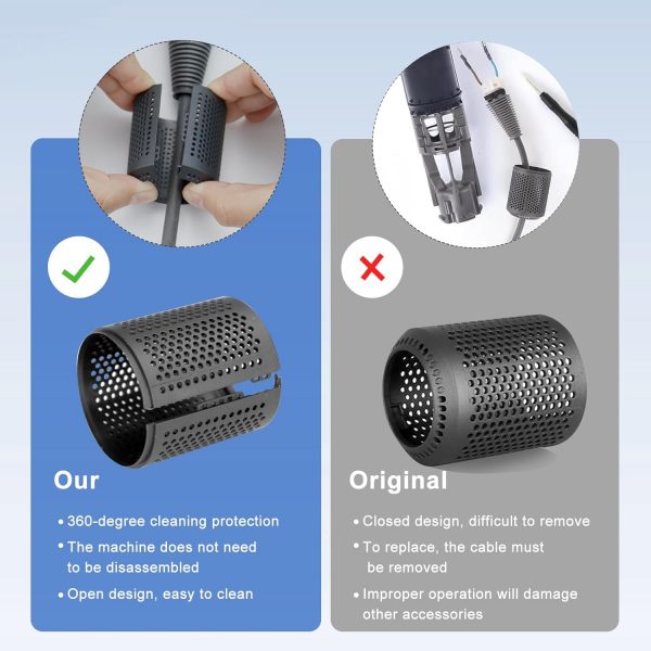 Cubierta de Filtro Exterior Antipolvo para Secador Dyson Supersonic HD15 / HD01 / HD03 / HD08 - Imagen 3