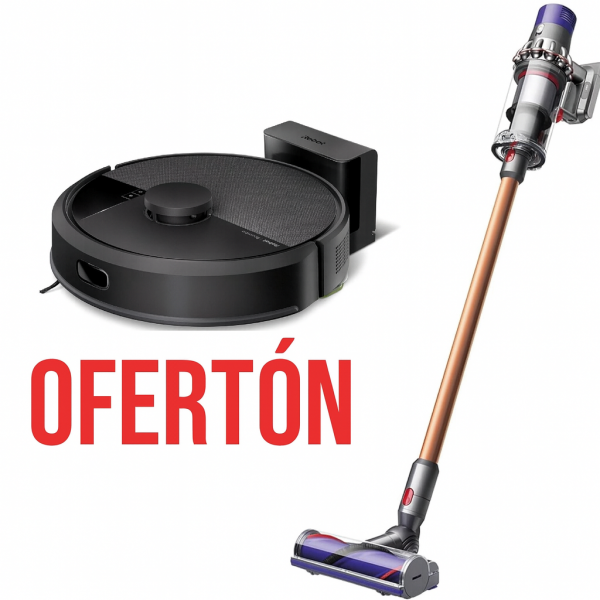 PACK ESPECIAL: Dyson V10 + Roomba 105